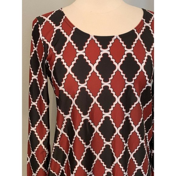 Haley and the Hound NWT Garnet Black Blouse Long sleeve Women's M - Picture 4 of 8